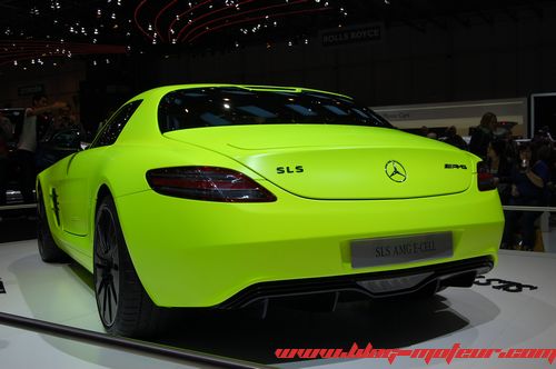 Mercedes SLS AMG E-Cell