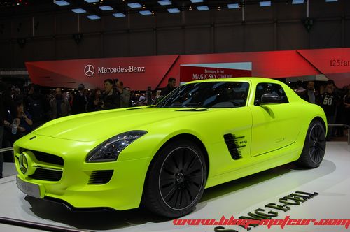Mercedes SLS AMG E-Cell