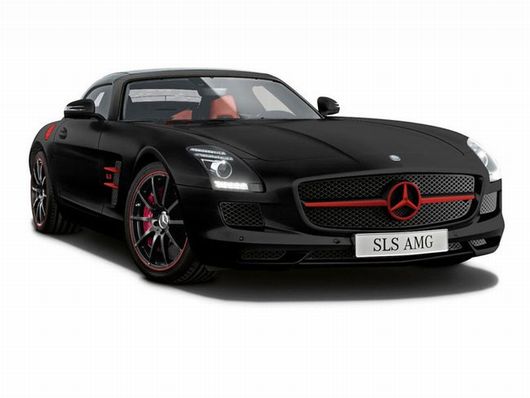 Mercedes SLS AMG Matt Black
