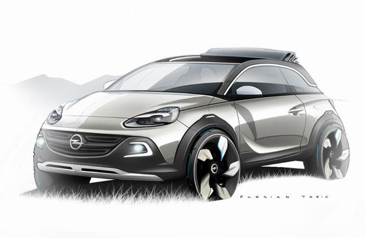 La nouvelle Opel Adam Rocks Concept 2013