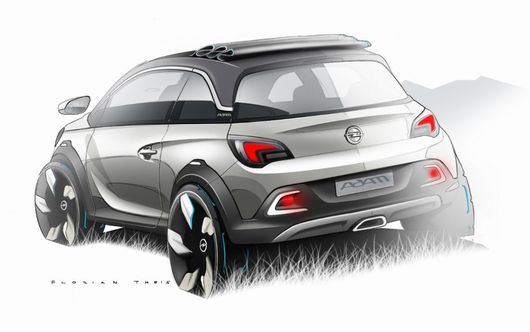 La nouvelle Opel Adam Rocks Concept 2013
