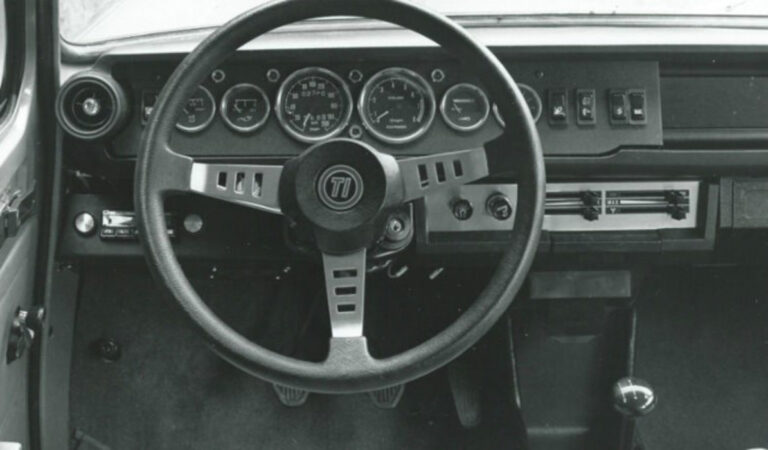 Console Métal Bois Simili Console Centrale Autoradio NOS Pour Simca ...