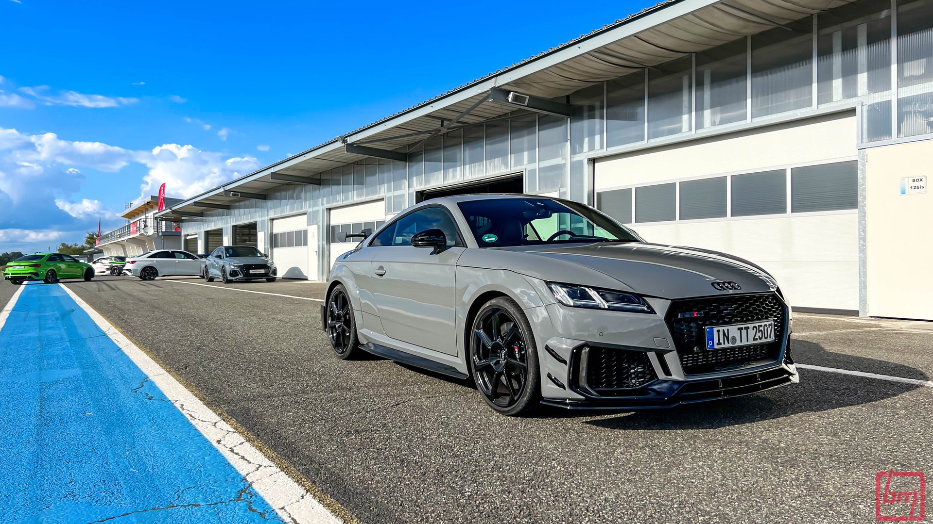 Audi TT RS Iconic Edition circuit Pau Arno