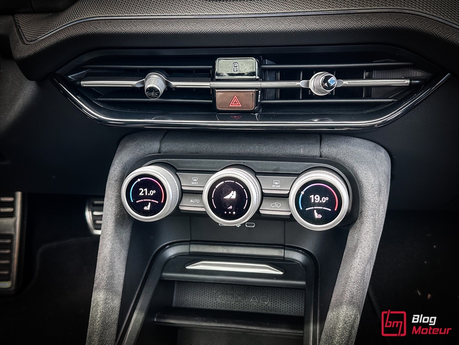 Les Skoda Smart Dials, qui permettent un accès rapide aux fonctions les plus importantes.